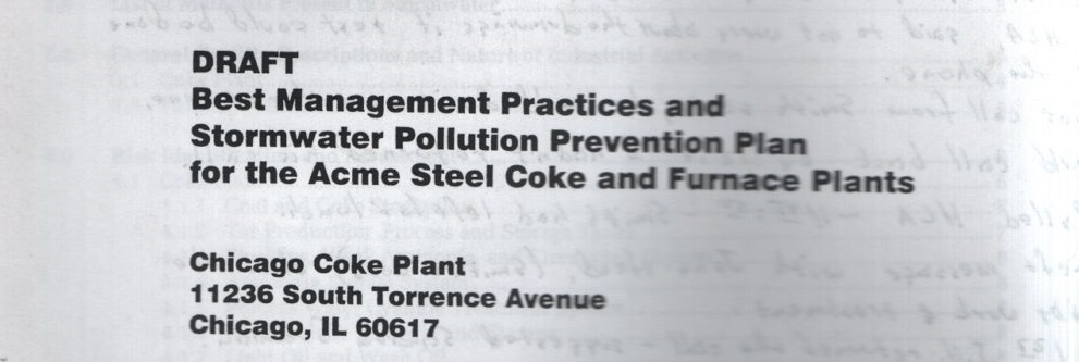 acme coke stormwater pollution